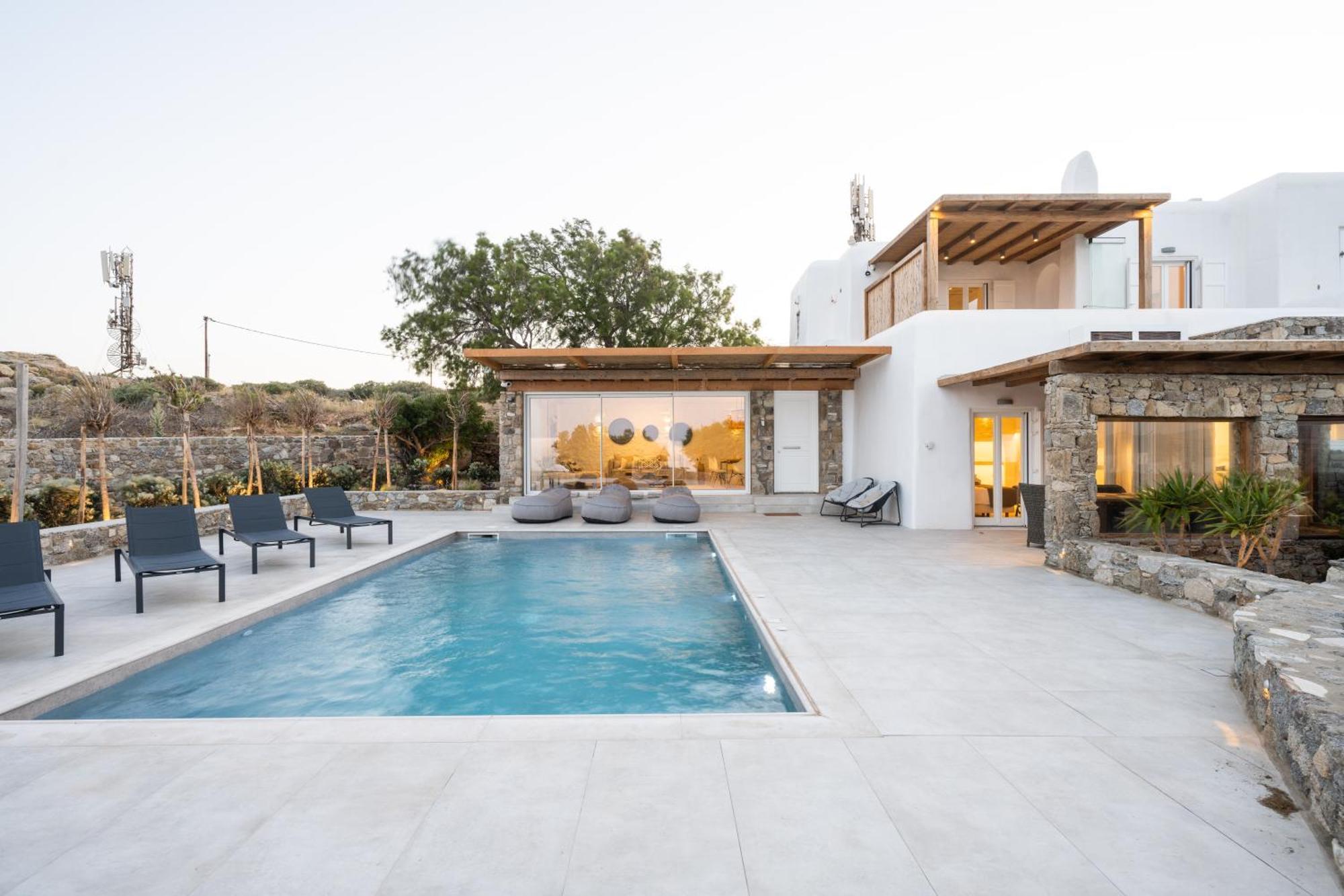 Villa Ambiente -5 Bd Mykonos-agios Ioannis